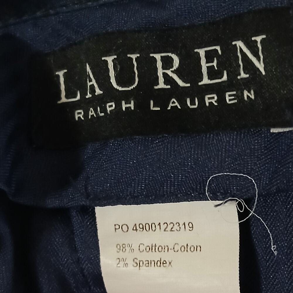 Lauren Ralph Lauren Men’s Corduroy Pants 42x28 Black Classic Fit Straight Leg - Picture 7 of 13